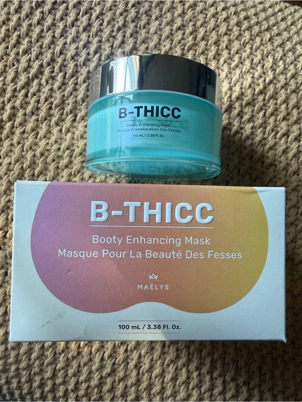 B-THICC Booty Enhancing Mask — Aqua Hydrating Body Treatment